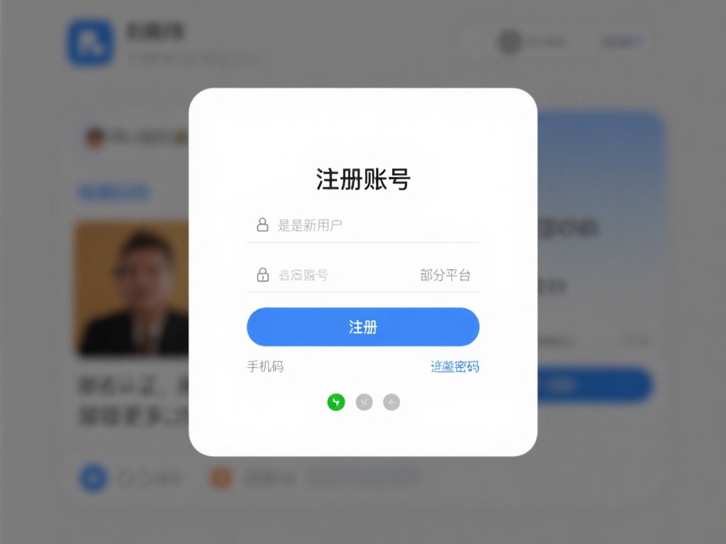 注册账号：如果是新用户，需要先在平台上完成注册。通